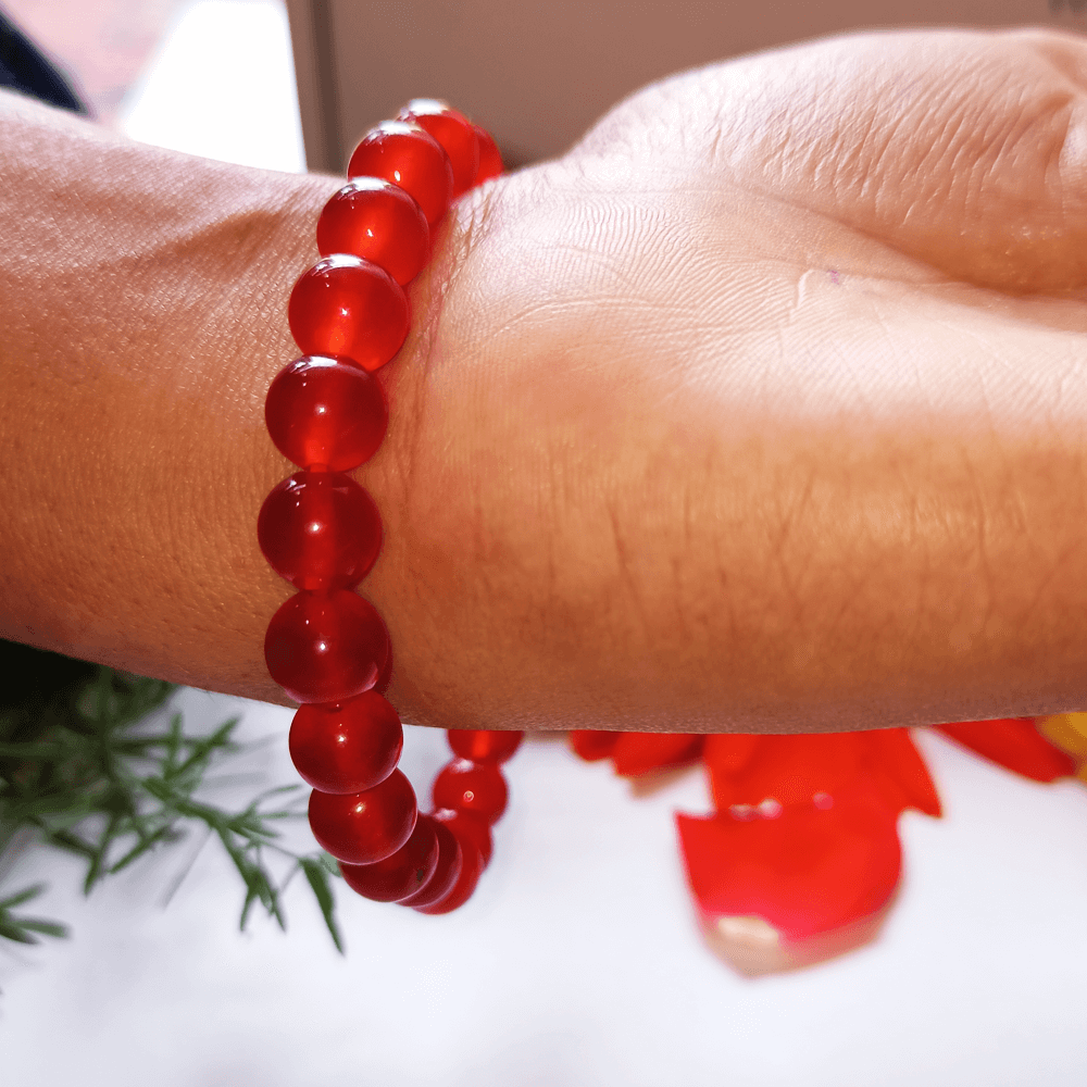 Red Carnelian Crystal bracelets