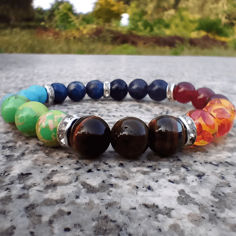 Seven Chakra Energy Generator Bracelet