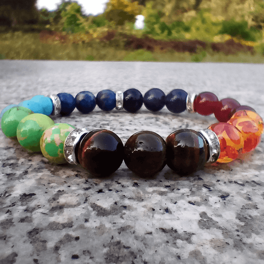 Seven Chakra Energy Generator Bracelet