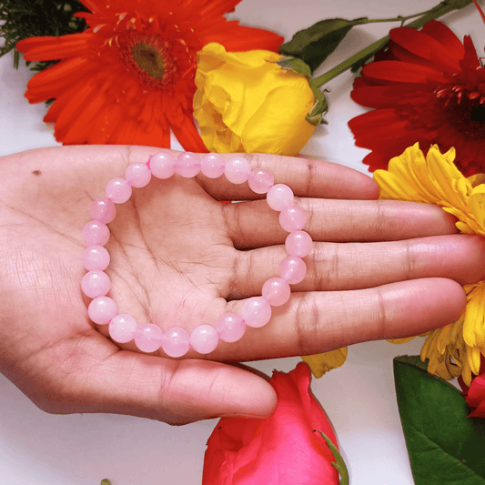 Rose Quartz Crystal bracelets