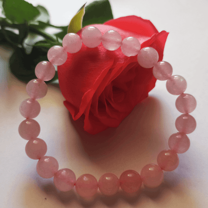 Rose Quartz Crystal bracelets